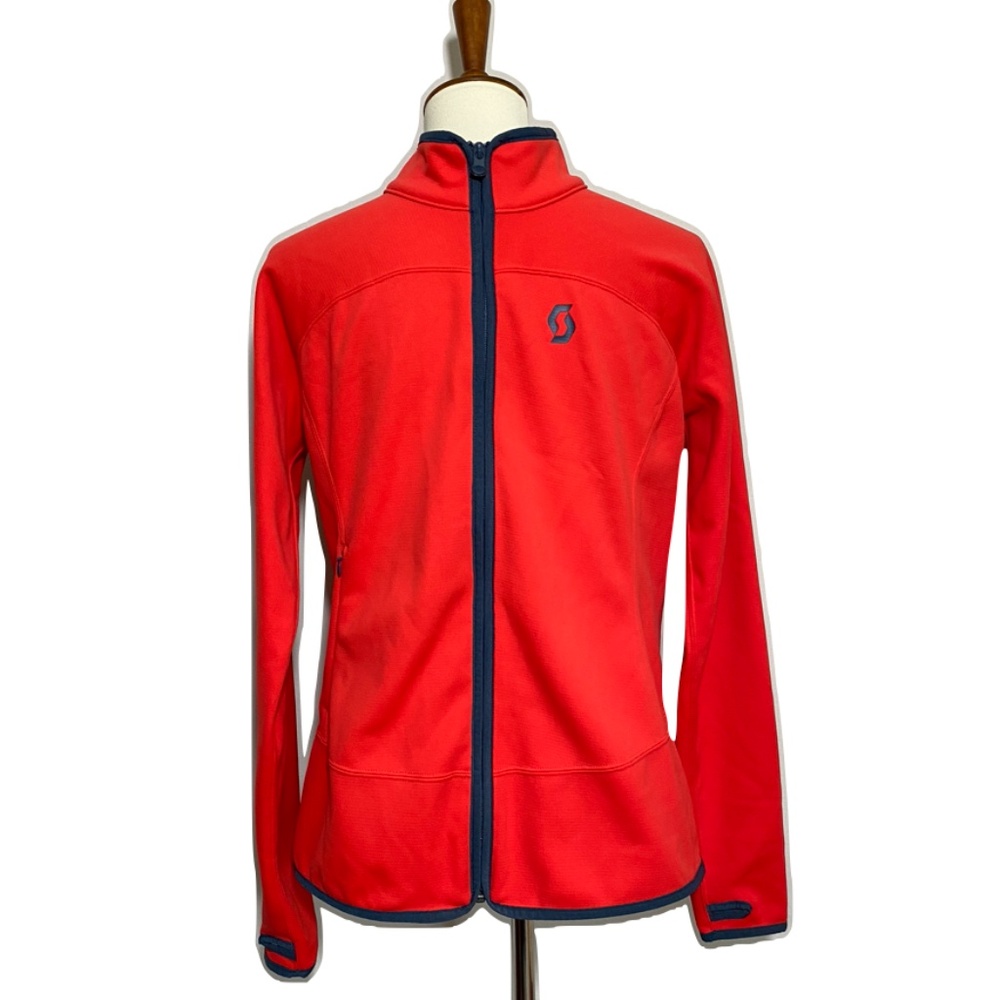 Scott Men's Fleece Lined Jacket in Red Size Medium